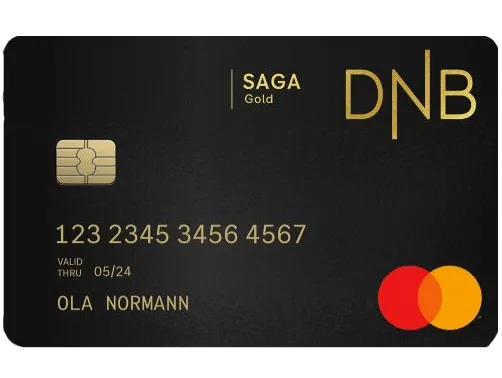 Kredittkort fra DNB Saga Gold MasterCard