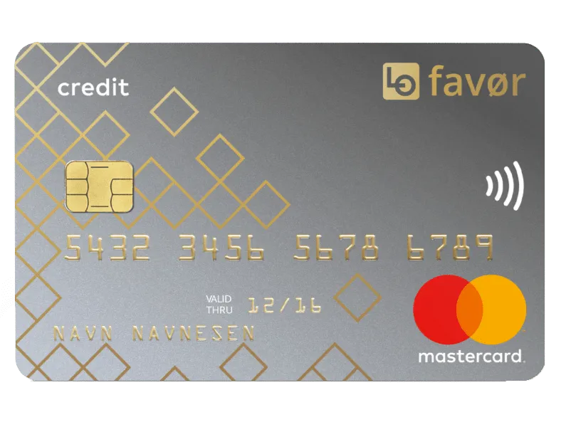 Kredittkort fra LOfavør Mastercard Gold