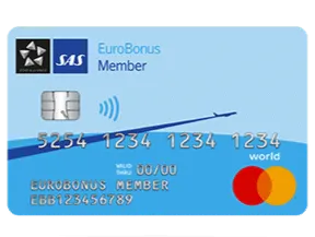Kredittkort fra SAS EuroBonus MasterCard
