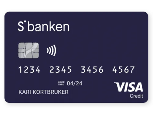 Kredittkort fra Sbanken Kredittkort